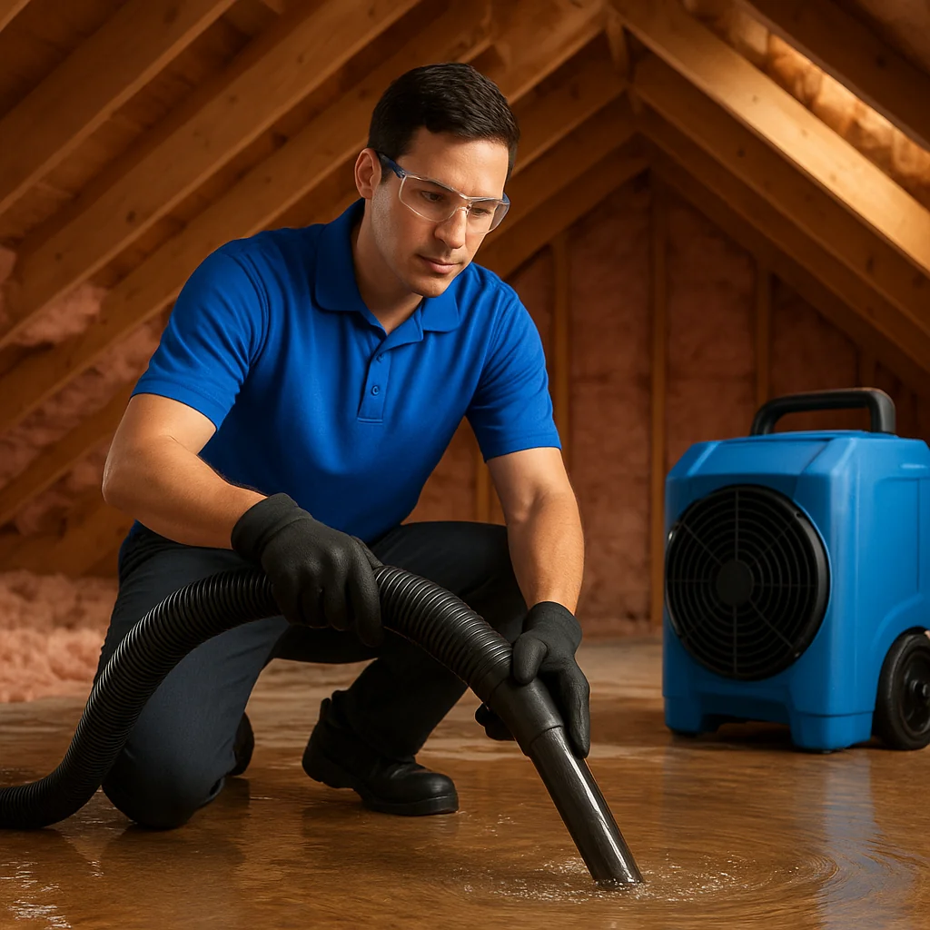 Attic Water Extraction