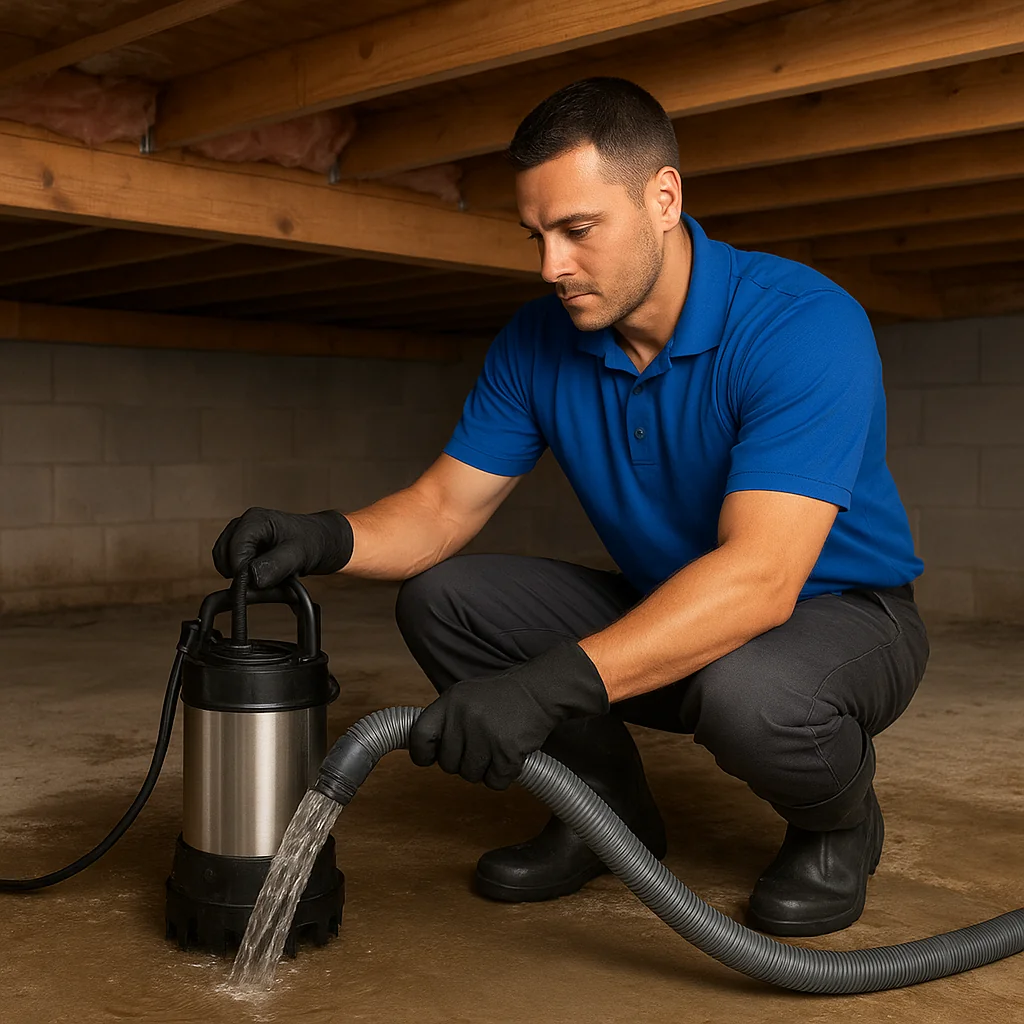 Crawl Space Water Removal